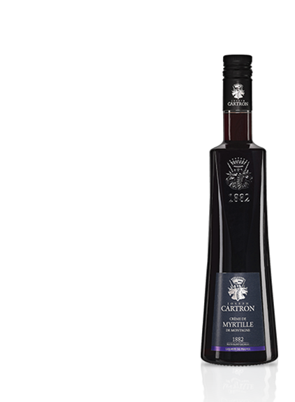 CRÈME DE MYRTILLE DE MONTAGNE
